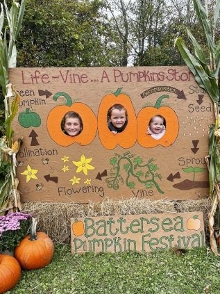 Children of all ages celebrated the pumpkin in Battersea on Saturday, October 1.